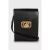 Rectangular leather bag