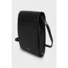 Rectangular leather bag