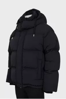 Men's down jacket with hood