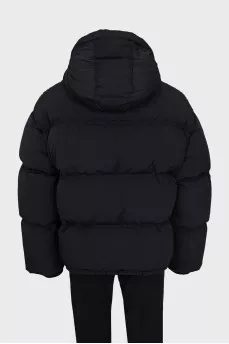 Men's down jacket with hood