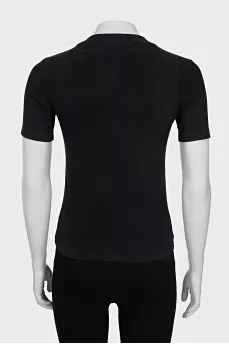 Straight T-shirt with decor