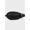 Oval shaped waist bag