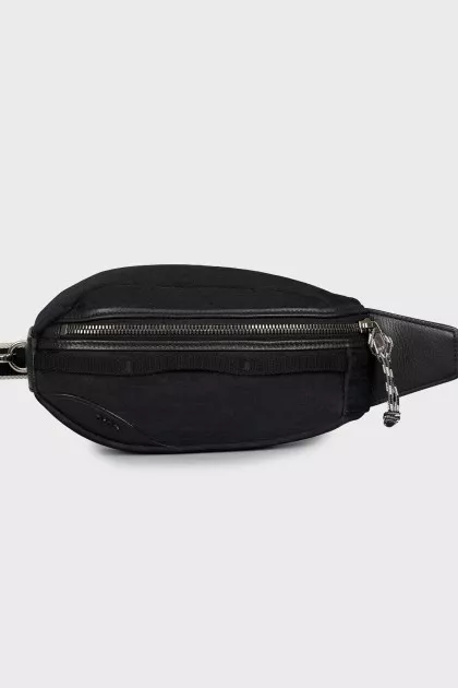 Oval shaped waist bag