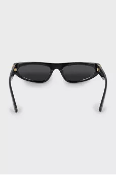 Black sunglasses with narrow frames