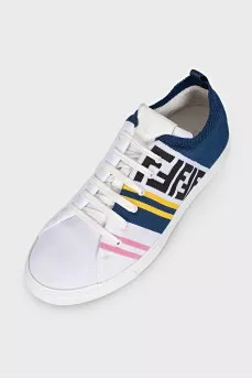 Men's sneakers with brand logo