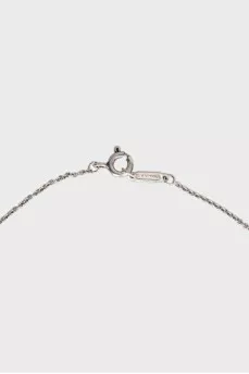 Heart shaped enamel pendant