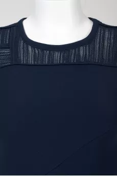 Bodycon dress with back zip