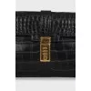 Men's crocodile leather bag
