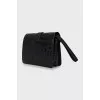 Men's crocodile leather bag
