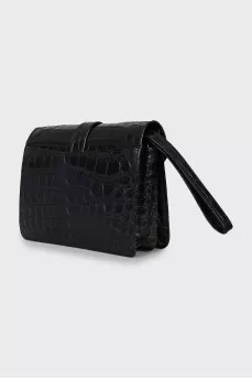 Men's crocodile leather bag