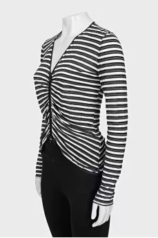 Sheer Draped Jumper