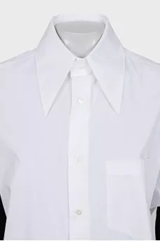Loose shirt with armbands