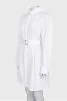 Long sleeve shirt dress