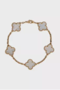 Браслет из желтого золота Vintage Alhambra