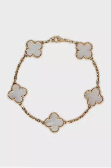 Браслет из желтого золота Vintage Alhambra