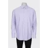 Men's Purple Patterned Shirt