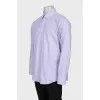 Men's Purple Patterned Shirt