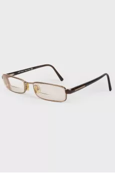 Visiting glasses with rectangular lenses
