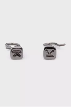 Geometric Silver Earrings