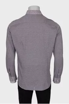 Men's shirt with insert