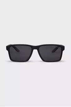 Солнцезащитные очки wayfarer с лого на дужках