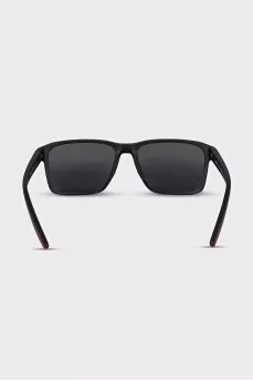 Солнцезащитные очки wayfarer с лого на дужках