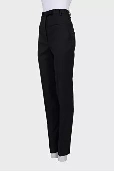 High waisted trousers