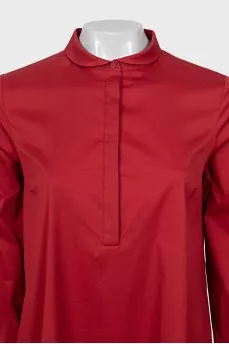 Loose fit dress with buttons
