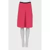 Pink A-line skirt