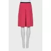 Pink A-line skirt