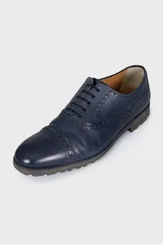 Men's Blue Brogues