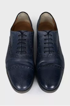 Men's Blue Brogues