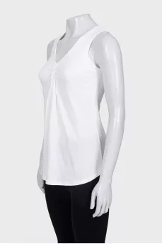 Front draped top