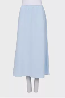 Light blue midi skirt