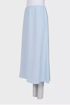 Light blue midi skirt