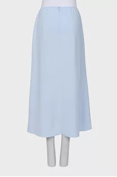 Light blue midi skirt