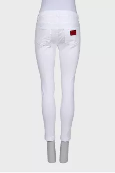 Slim fit low rise jeans