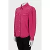 Shirt with patch pockets