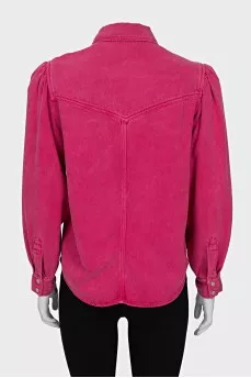 Shirt with patch pockets