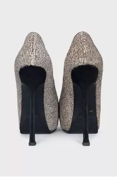 Animal Print Pony Skin Shoes
