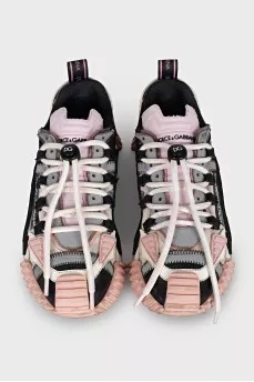 Sneakers with NS1 brand logo