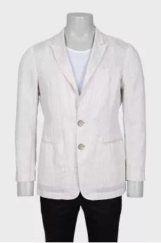 Men's Pinstripe Blazer