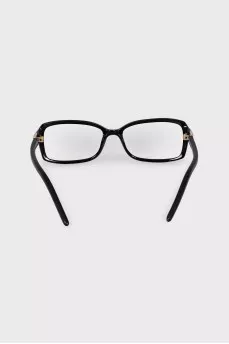 Black frame with gold decor