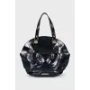 Patent leather bag