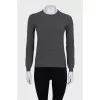 Grey Crew Neck Jumper