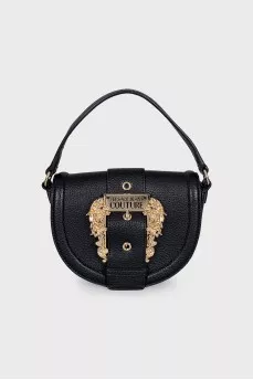 Black bag with massive buckle