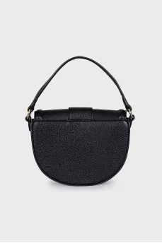 Black bag with massive buckle