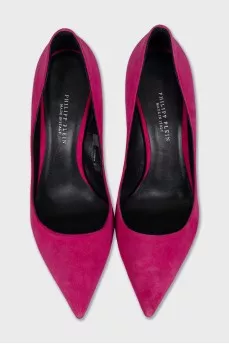 Pink Skull Stiletto Heels