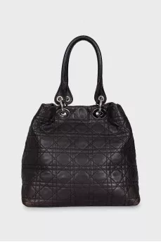Quilted leather bag