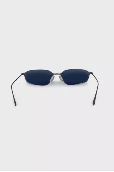 Blue tinted sunglasses